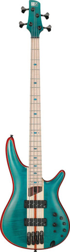 Ibanez Premium SR1420B Bass Guitar in Caribbean Green Low Gloss - Image 2