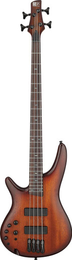 Ibanez SR500AL-MHL Left Handed Bass Guitar in Mahogany Brown Burst Low Gloss - Image 2