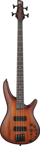 Ibanez SR500A-MHL Bass Guitar in Mahogany Brown Burst Low Gloss - Image 2