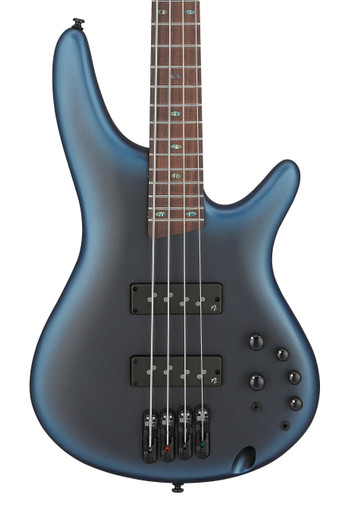 Ibanez SR500N-MAM Bass Guitar in Midnight Arctic Ocean Matte - Image 1