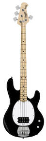 Sterling by Music Man Ray2 StingRay Bass Guitar in Black with Maple Neck - Image 3