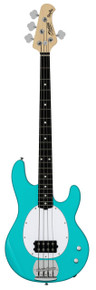 Sterling by Music Man Ray2 StingRay Bass Guitar in Electric Blue with Amaranth Neck - Image 3