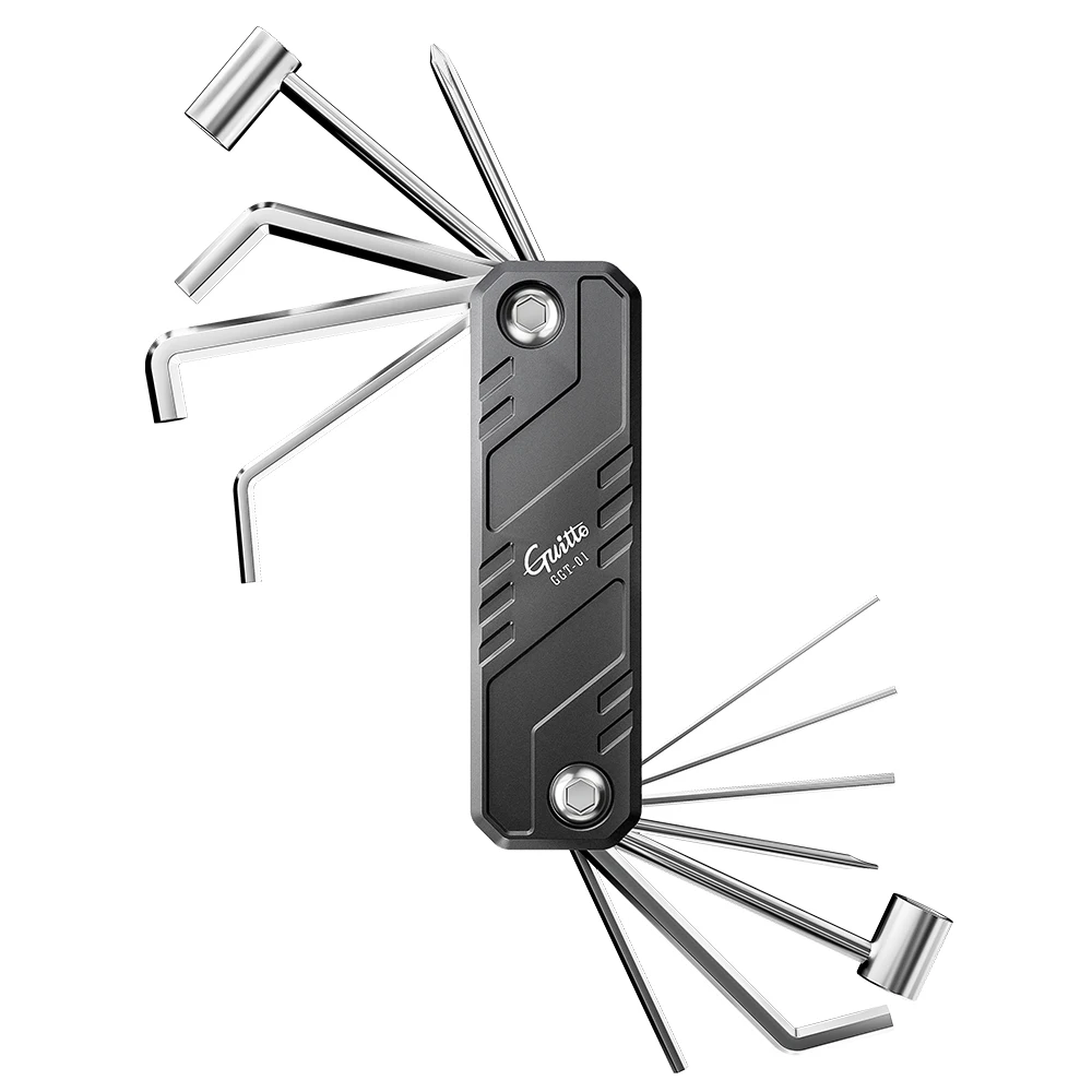 Joyo GGT-01 Guitto Series Bass Tunning Tool Multifunctional Repair Tool Set Hex Keys