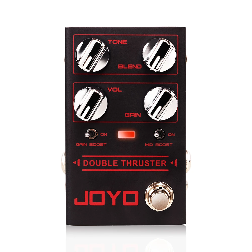 Joyo R-28 Double Thrust Bass Overdrive Pedal Sharp Grainy High Frequency Overdrive Pedal