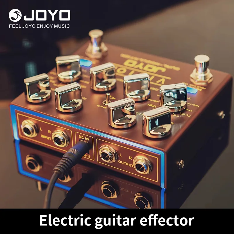 Joyo R-09 VISION Modulation Multi Pedal Independent SPEED RATE CONTROL DEPTH MIX Function