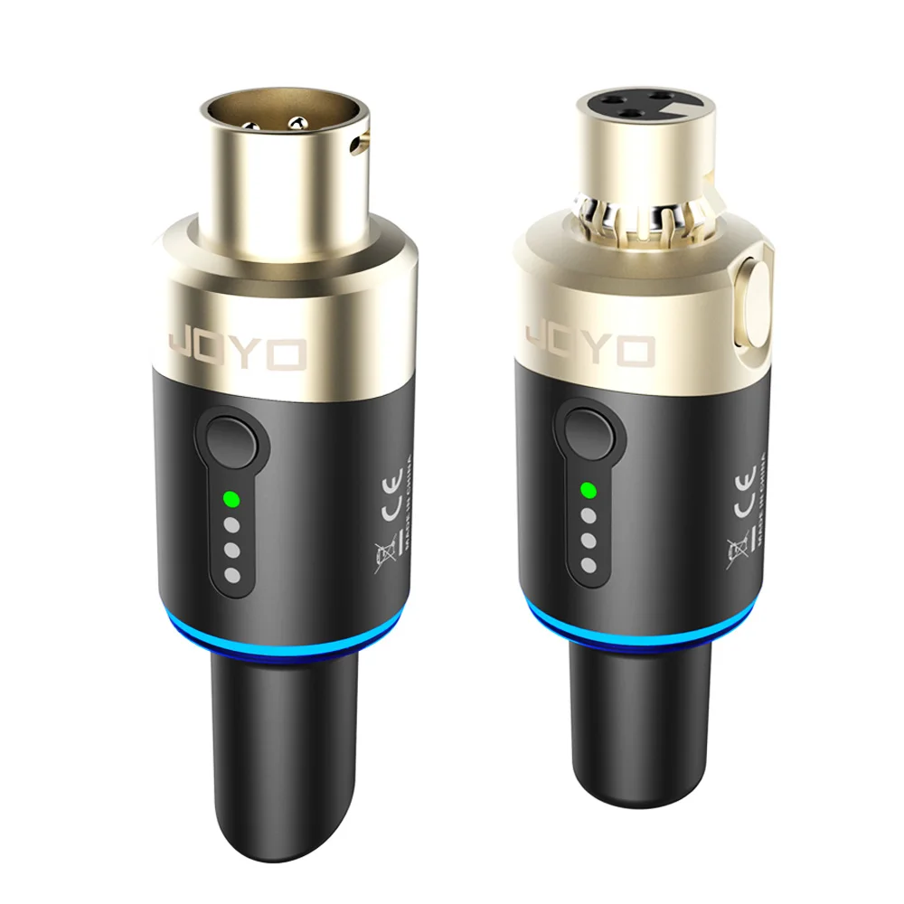 Joyo MW-1 5 8GHz Wireless Microphone System XLR Mic Converter Wireless Microphone Transmitter