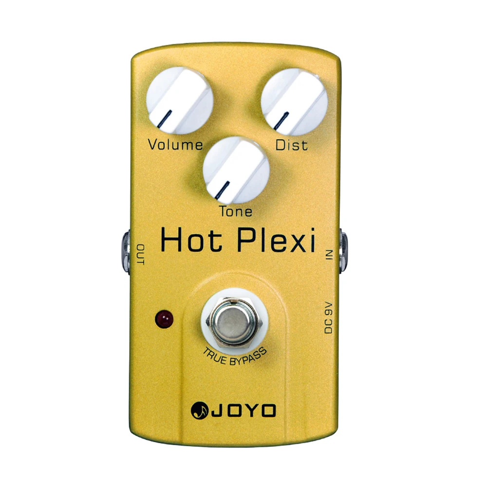 Joyo JF-32 Plexi Pedal Simulate JCM800 Amplifier Stronger Output Greater Distortion Pedal