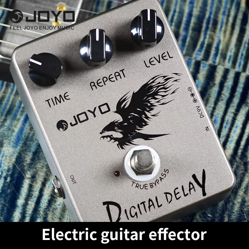 Joyo JF-08 Digital Delay Pedal Closely Reproduce Analog Delay Sounds Special Filter Circuit