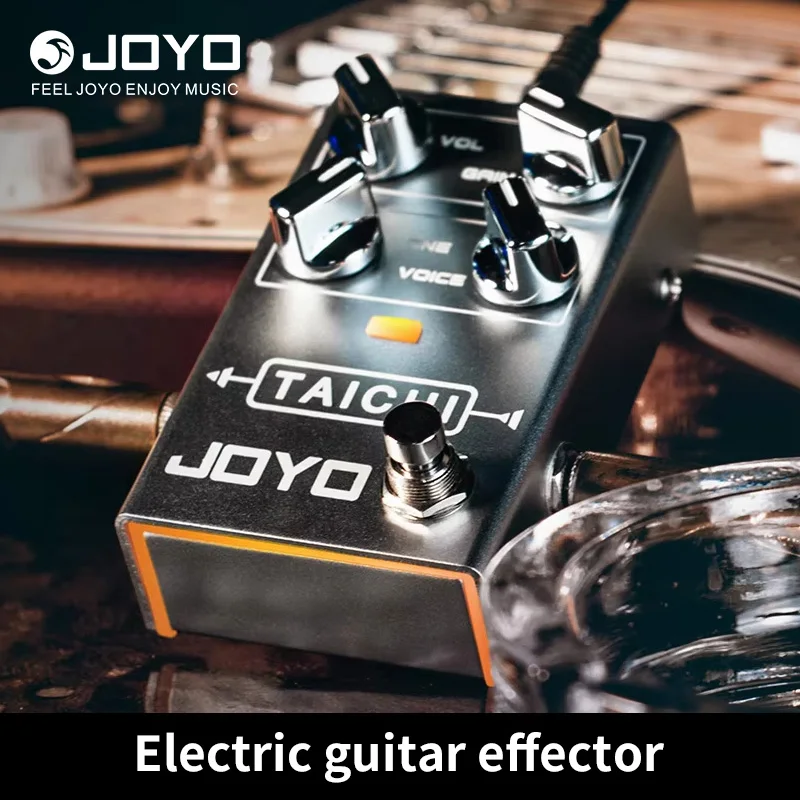 Joyo R-02 TAICHI low-gain overload pedal Unique VOICE Knob EQ Band Function Classic