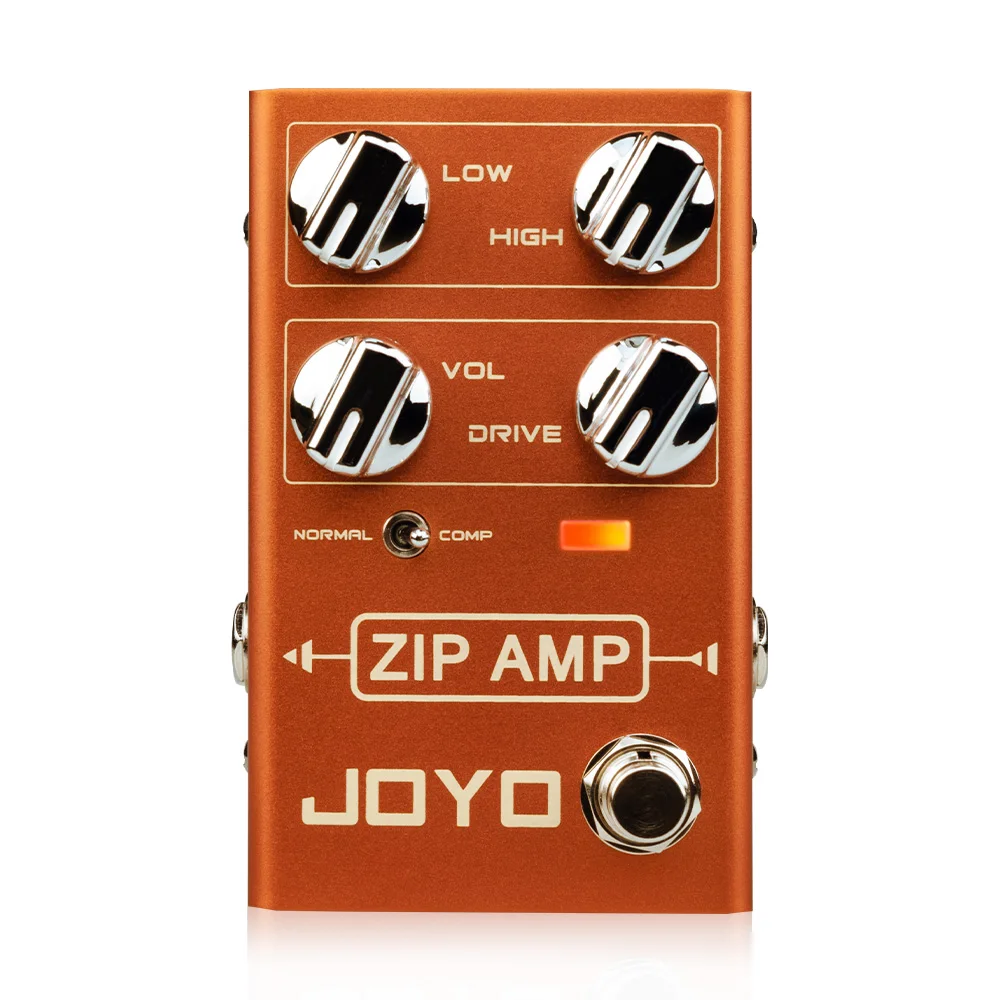 Joyo R-04 ZIP AMP Overdrive Pedal High Gain Strong Compressor Overdrive Pedal