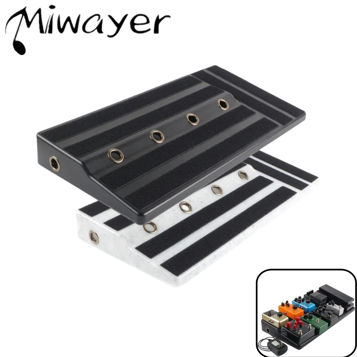 Miwayer Big Size Pedal Board Sturdy PE Plastic
