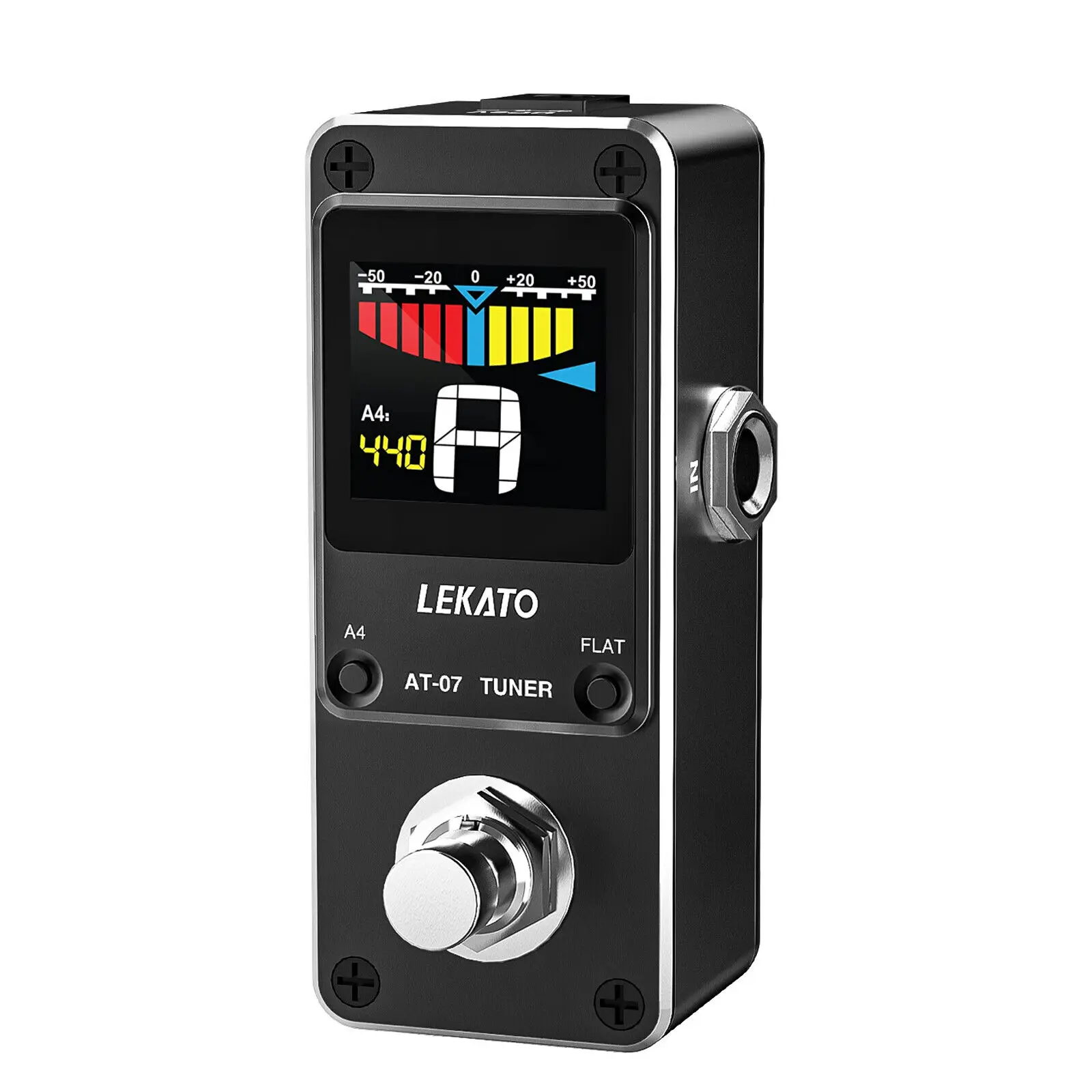 Lekato AT-07 Pedal Chromatic Tuning Tuner Pitch True