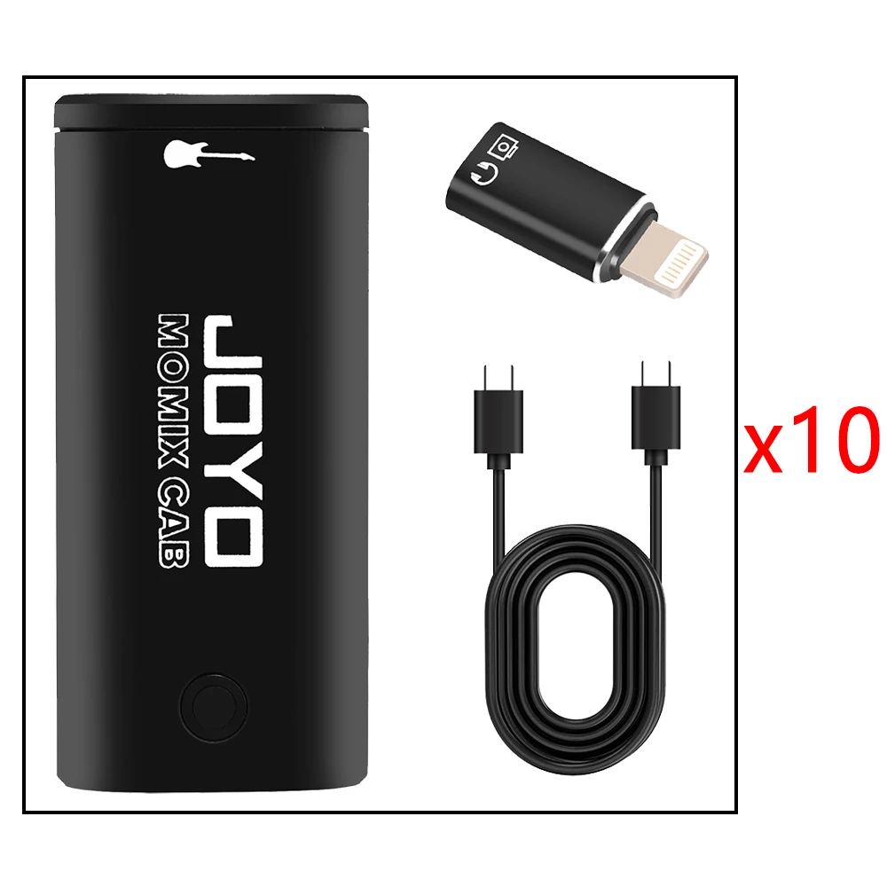 Joyo 10 Set MOMIX CAB Portable Pocket USB Sound Card Headphone Recording Live