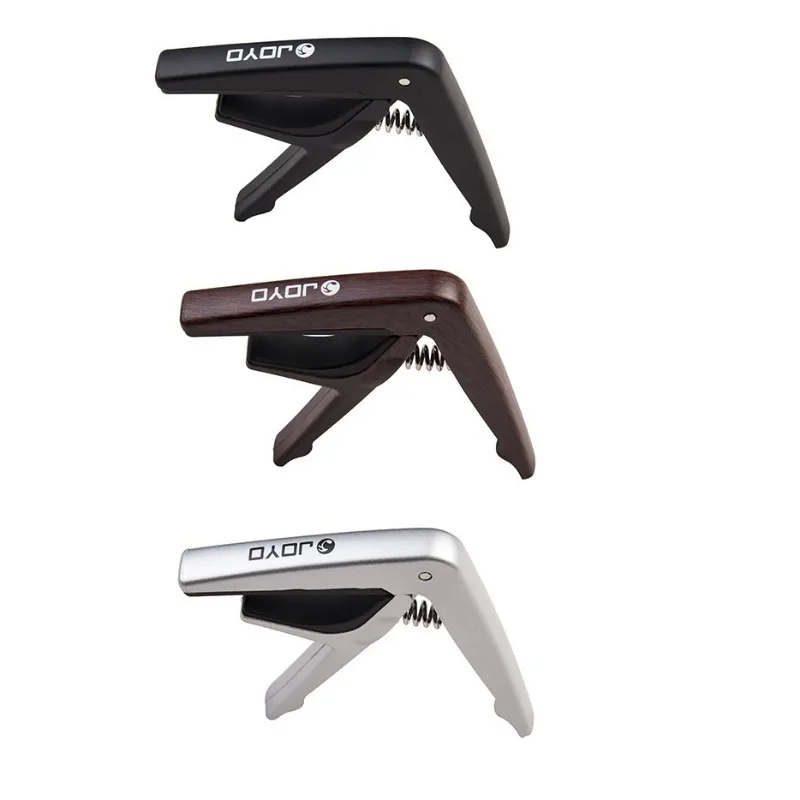 Joyo JCP-01 Capo Zinc Metal Wooden Capo Acoustic Ukulele Clip Clamp Accessories