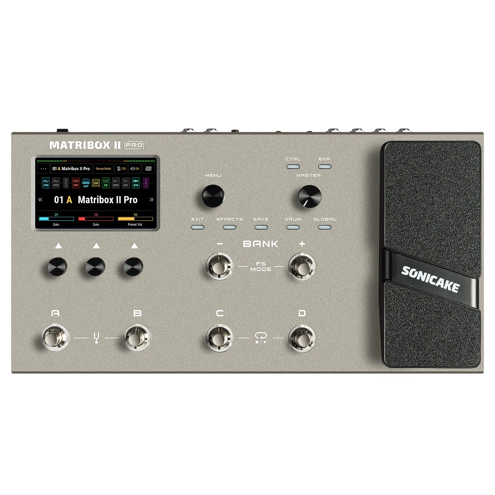 SONICAKE Matribox II Pro 4 3 colorful touch screen Bass