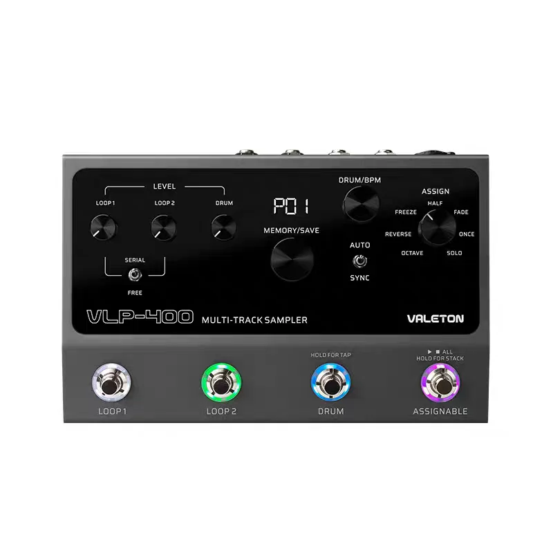 Valeton VLP-400 Multi-track Sampler Seven Practical Loop 32-bit