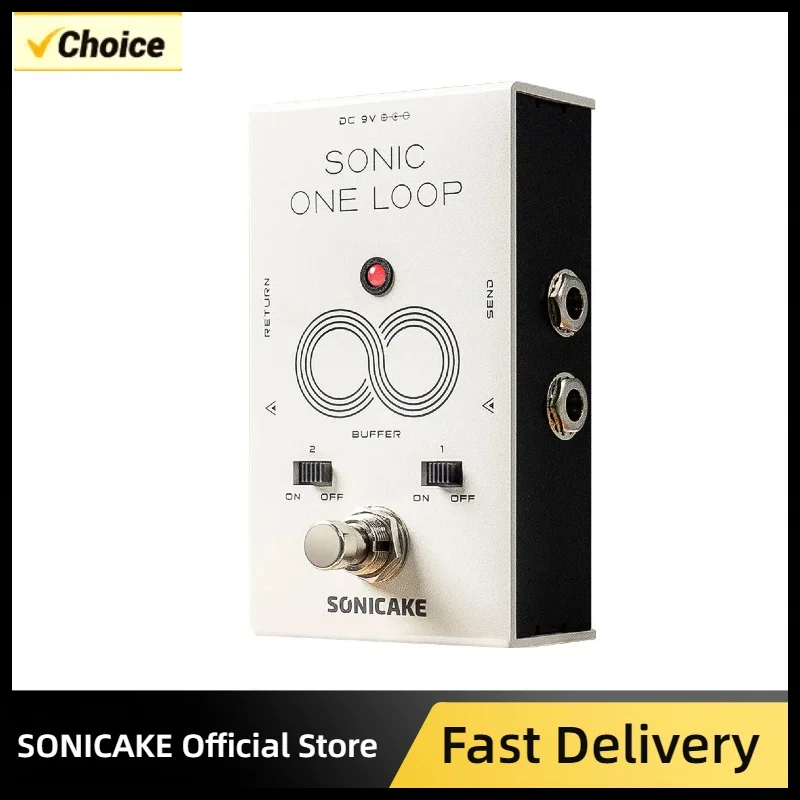 Sonicake QCS-01 Sonic One Loop AB line selection Buffer Bass Pedal
