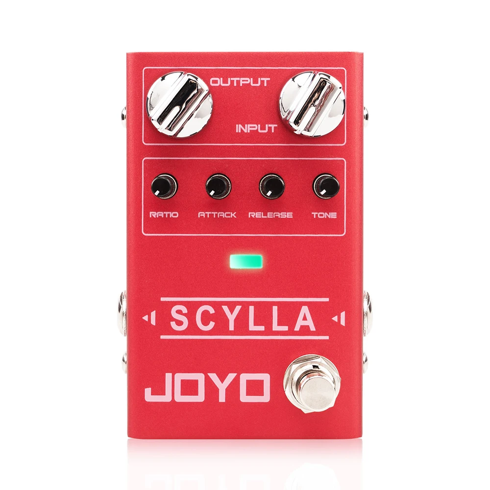 Joyo R-27 SCYLLA Bass Compressor Pedal High Dynamic Control Range Studio-grade Bass Pedal