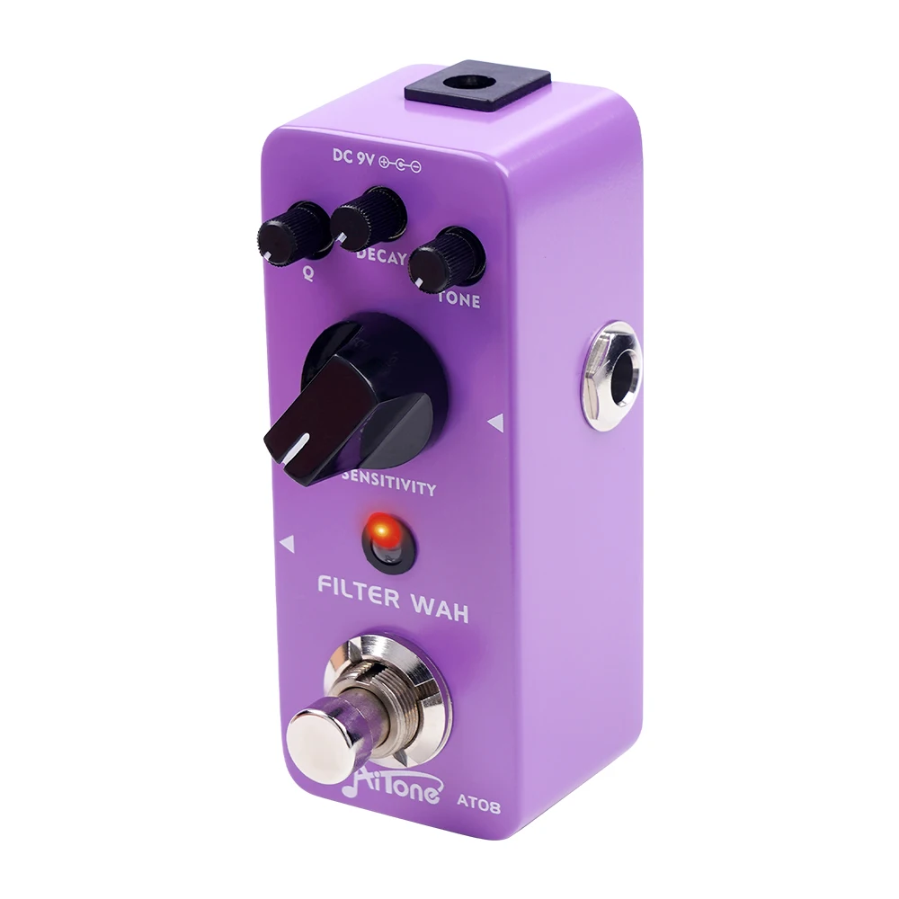 Joyo AT-08 AITONE Series Wah Pedal Pure Analog Circuit Dynamic Auto Wah Volume