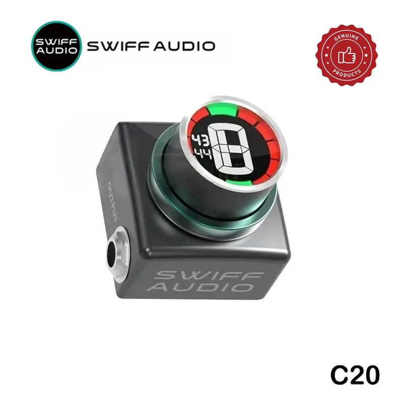 Swiff C20 Innovative Mini Pedal Tuner Chromatic Bass