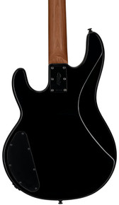 Sterling by Music Man Pete Wentz Signature Artist Series Stingray Bass Guitar in Black with Roasted Maple Neck - Image 3