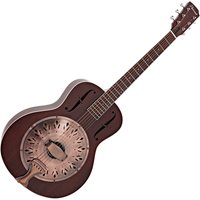 Hartwood Resonator Guitar Vintage Wine Red
