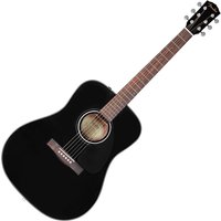 Fender CD-60 Dreadnought V3 DS Black with Case