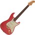 Fender Custom Shop 60 Stratocaster Relic Gold HW Super Faded Aged Fiesta Red #R134669 - Image 3