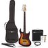 LA II Bass Guitar Sunburst 15W Bass Amp Pack - Image 3