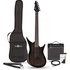 Harlem 6 Electric Guitar + 15W Amp Pack Trans Black - Image 3