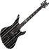 Schecter Synyster Custom-S Gloss Black w/ Silver Pin Stripes - Image 3