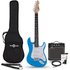 3/4 LA Electric Guitar Blue 10W Guitar Amp & Accessory Pack - Image 3