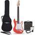 3/4 LA Electric Guitar Red 10W Guitar Amp & Accessory Pack - Image 3
