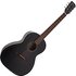 Hartwood Artiste Parlour Acoustic Guitar Satin Black - Image 3