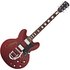 Hartwood Revival Vibrato Semi Acoustic Guitar Cherry Red - Image 3