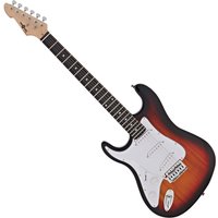LA Left Handed Electric Guitar Sunburst