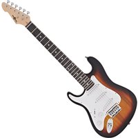 3/4 LA Left Handed Electric Guitar Sunburst