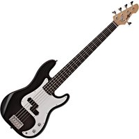 LA 5 String Bass Guitar Black