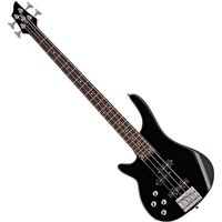 Chicago Left Handed Bass Guitar Black