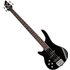 Chicago Left Handed Bass Guitar Black - Image 3
