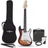 3/4 LA Electric Guitar Sunburst 10W Guitar Amp & Accessory Pack - Image 3
