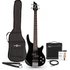 3/4 Chicago Bass Guitar + 15W Amp Pack Black - Image 3