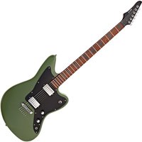 G4M 638 Baritone VI Electric Guitar Green