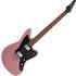 G4M 638 Baritone VI Electric Guitar Pink - Image 3