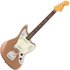 Fender American Professional Classic Jaguar RW Faded Firemist Gold - Image 3