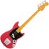 Fender American Professional Classic Mustang Bass MN Faded Dakota Red - Image 3