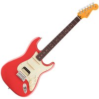 Fender American Ultra Luxe Vintage 60s Stratocaster HSS RW Fiesta Red - Image 1