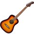 Fender California Standard Redondo Mini Acoustic Guitar with Bag Spruce Top 3-Color Sunburst - Image 3