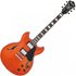 Ibanez AS73 Transparent Tangerine Flat - Image 3
