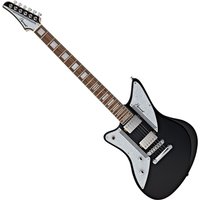 Hartwood Charger Left Handed Electric Guitar Jet Black - Image 1